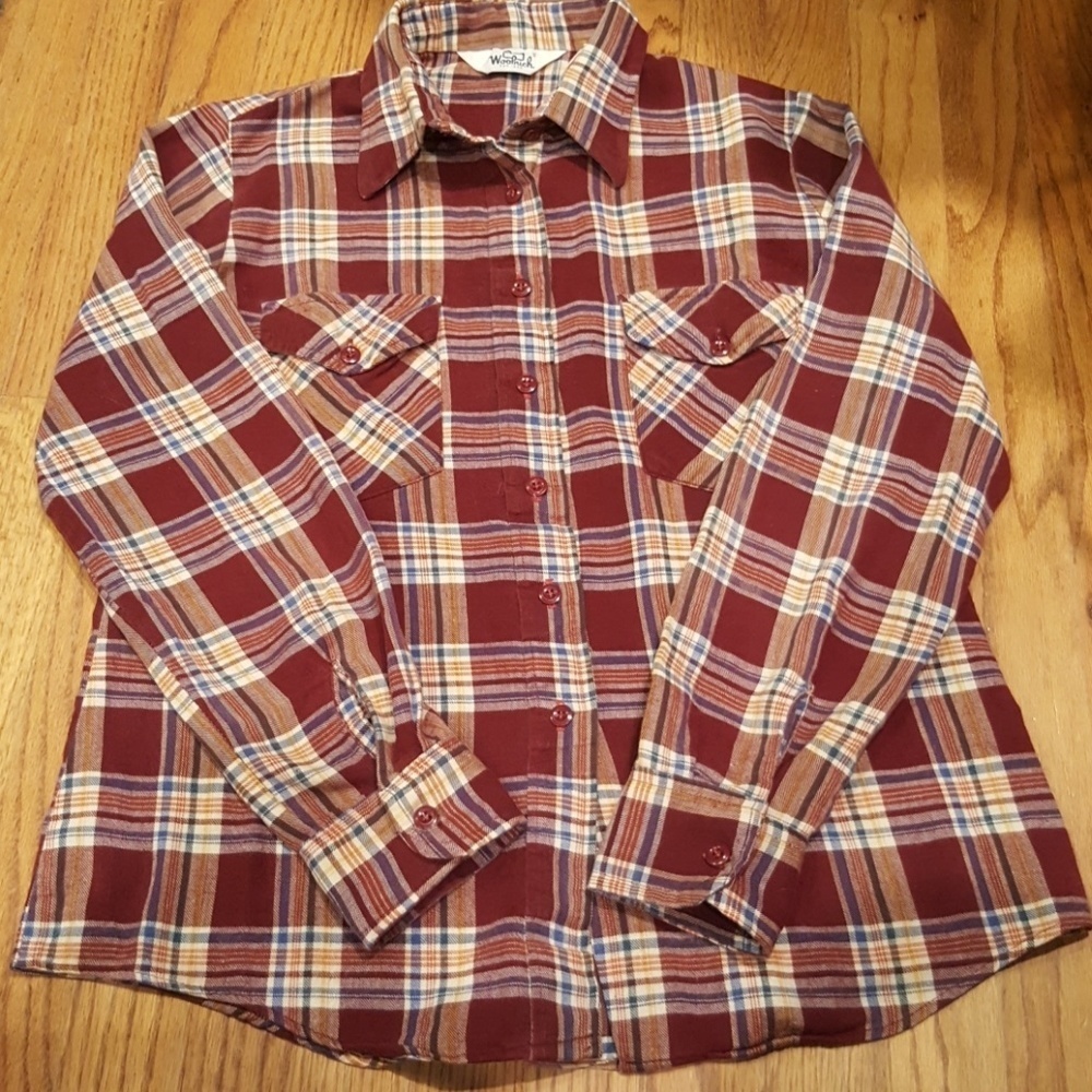 Woolrich Plaid Flannel Shirt